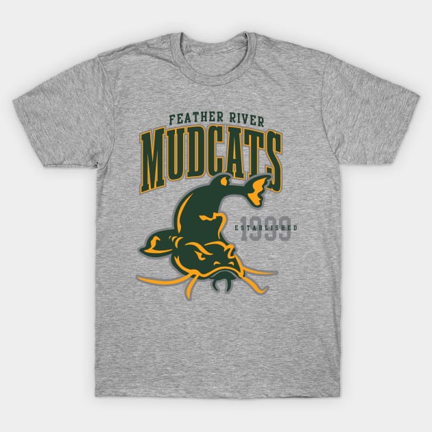 Feather River Mudcats T-Shirt by MindsparkCreative